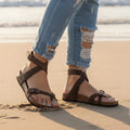 Cork Platform Flip Flop Sandals