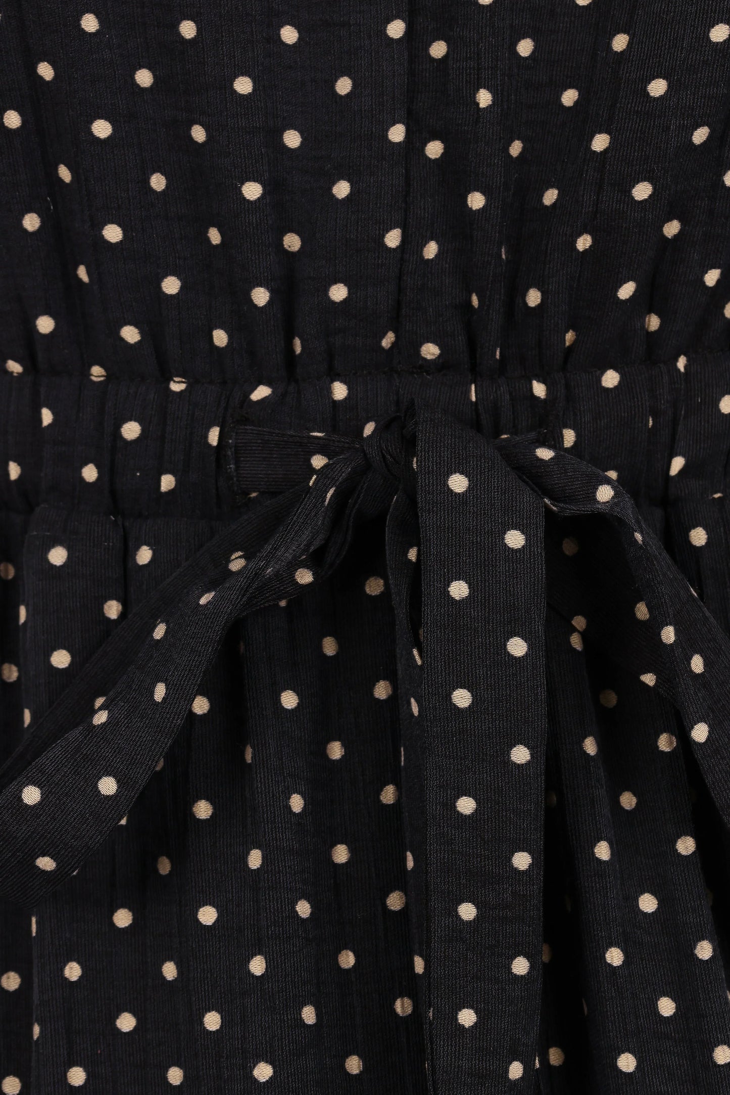 Moscow Midi Dress Black Polka Dot