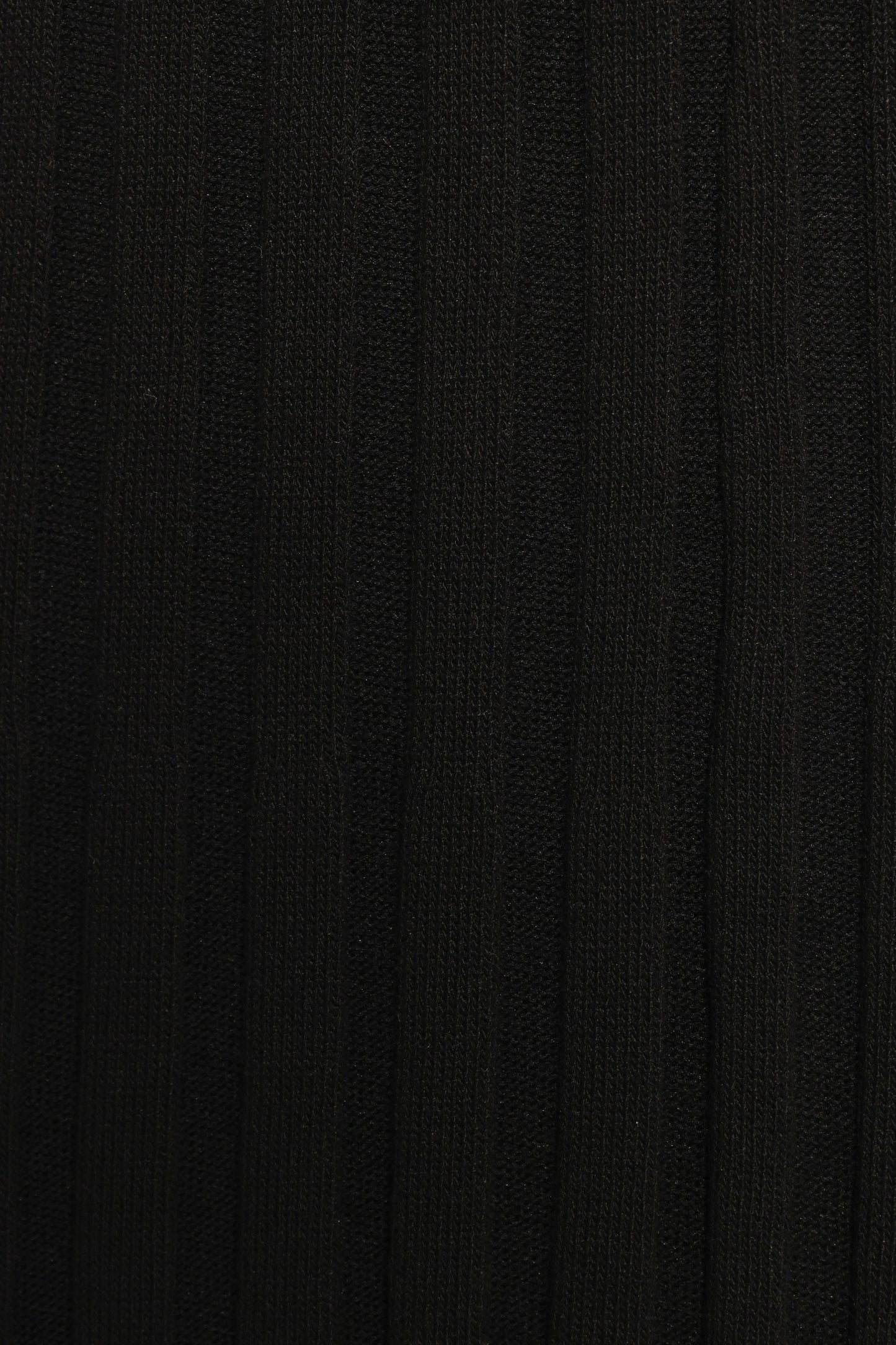 Carson Knit Midi Skirt Black