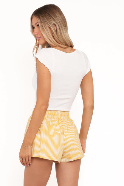 Mattina Shorts Mango Stripe