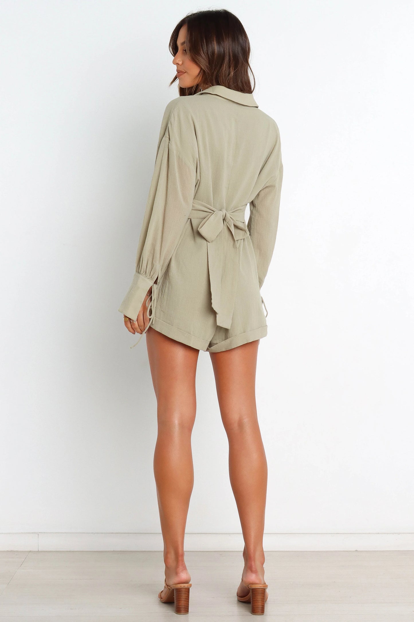 Becky Romper Sage