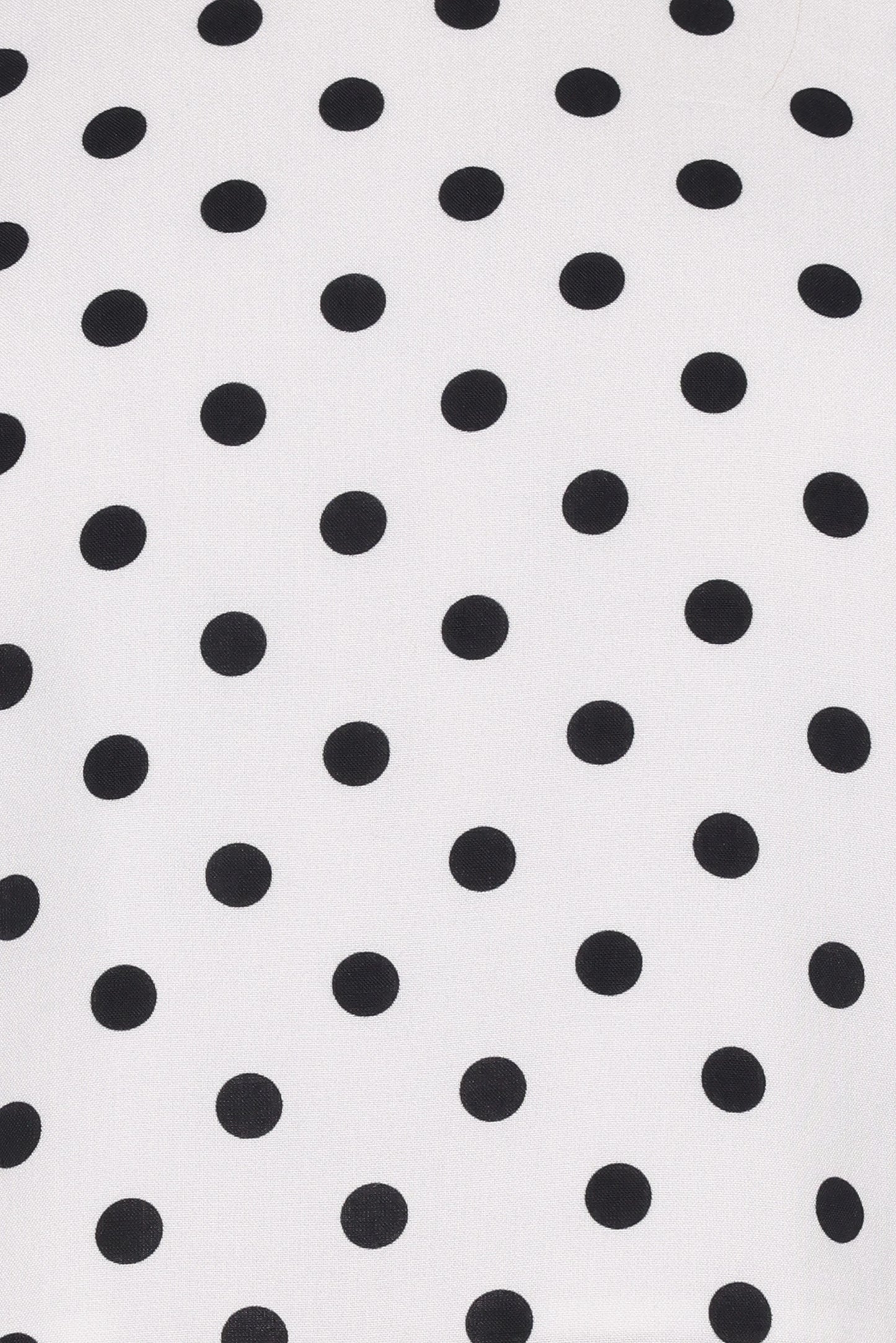 Michelle Short Set White Black Polka Dot