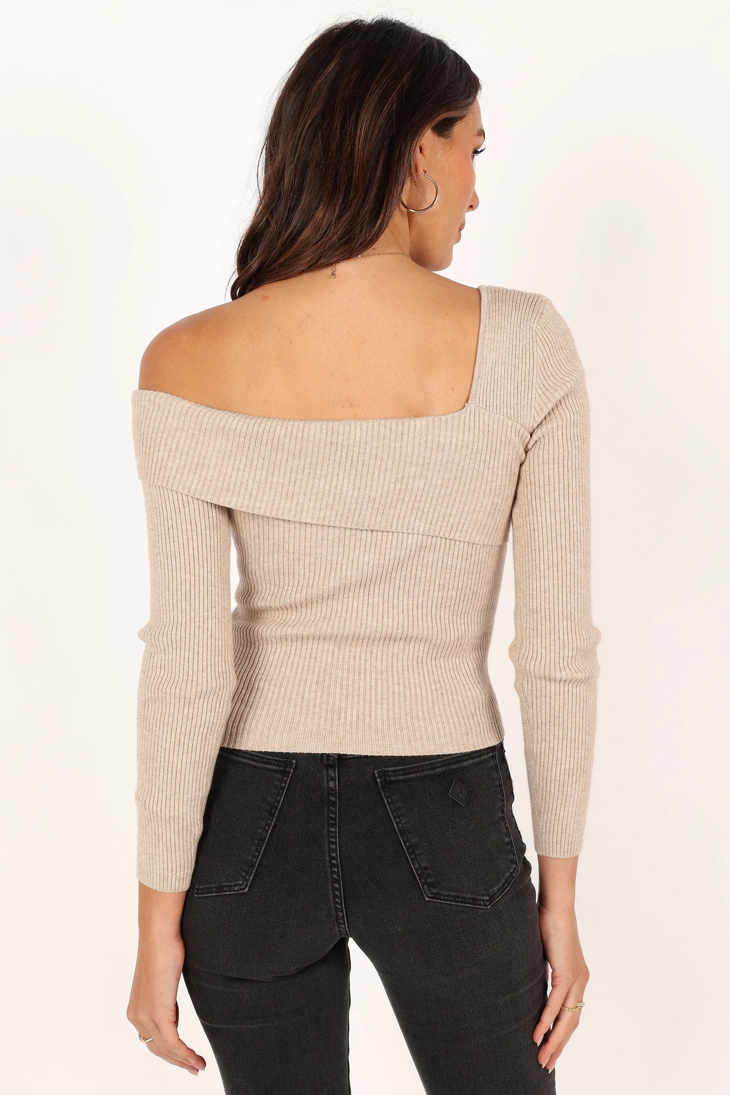 Aleena Knit Top Oatmeal