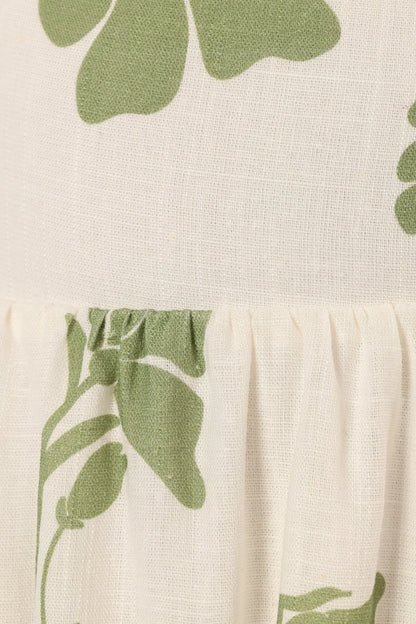 Hazel Maxi Dress Sage Floral