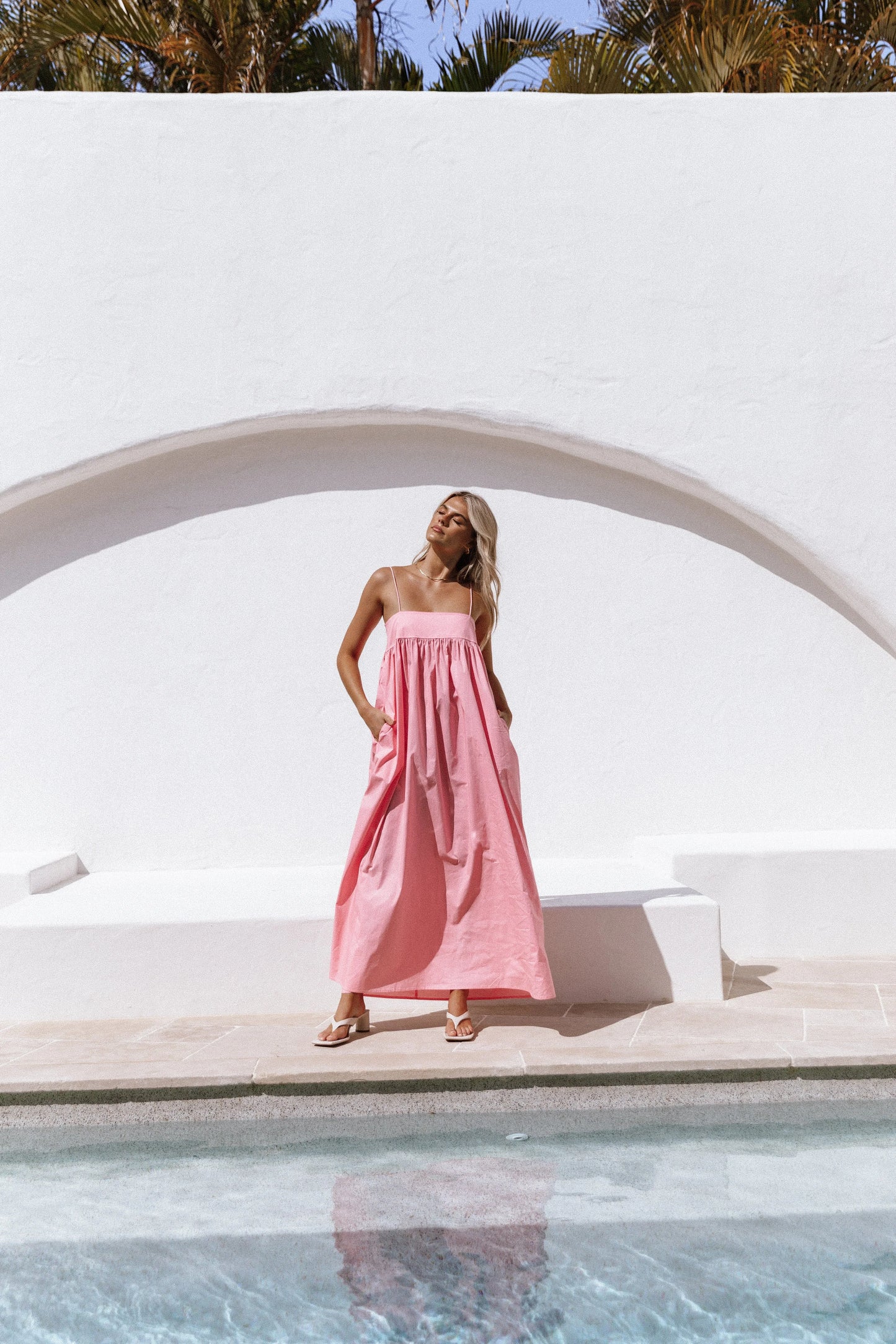 Serina Maxi Dress Pink