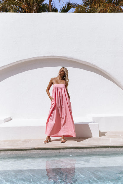Serina Maxi Dress Pink