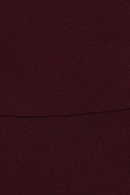 Bridget Maxi Skirt Sweater Set Maroon