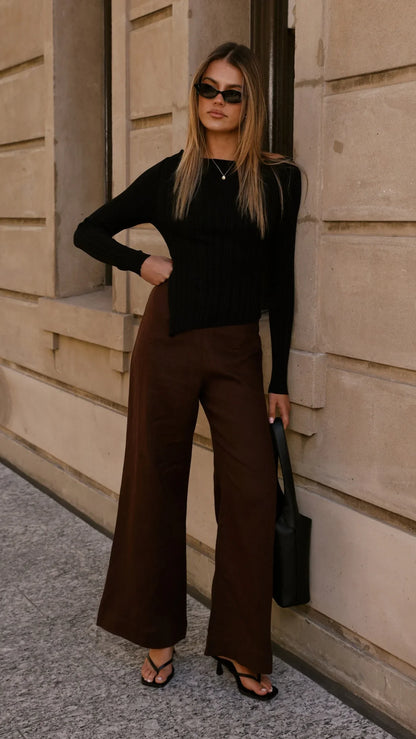 Karah Pants Chocolate