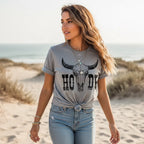 Boho Western Cowgirl Graphic Tee