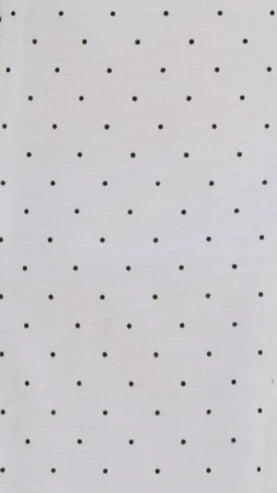 Malina Mini Dress White Polka