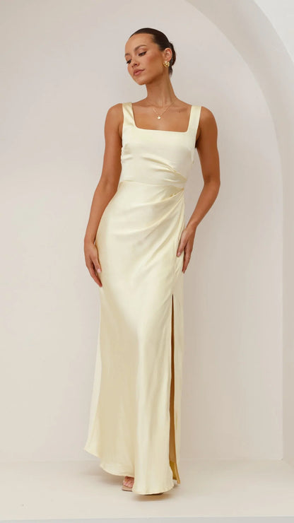 Alaria Maxi Dress Yellow