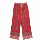 Crimson Meadow Boho Wide Leg Pants
