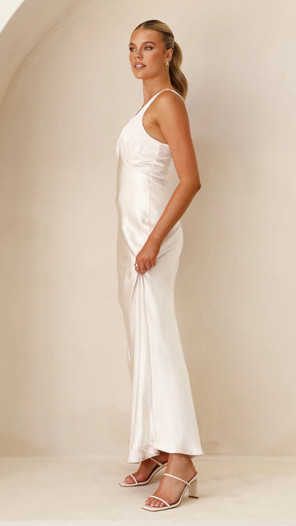 Sofia Maxi Dress Champagne