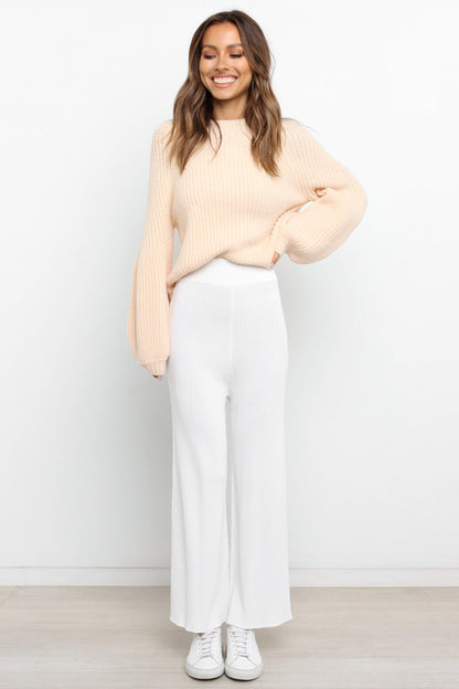 London Knit Sweater Beige