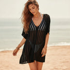 Boho Crochet Tassel Cover Up