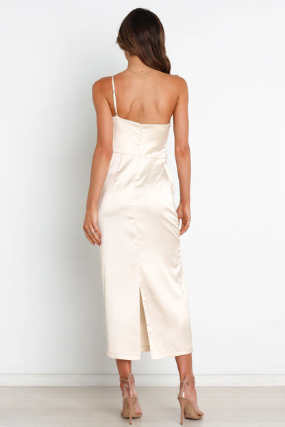 Luella Dress Pearl White
