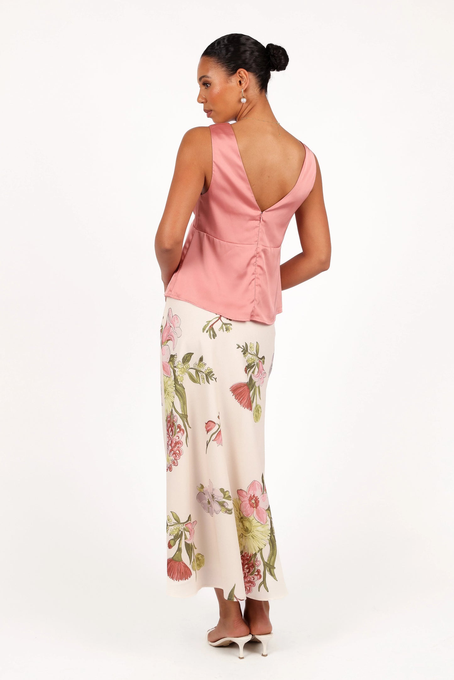 Evie Maxi Skirt Native Flora
