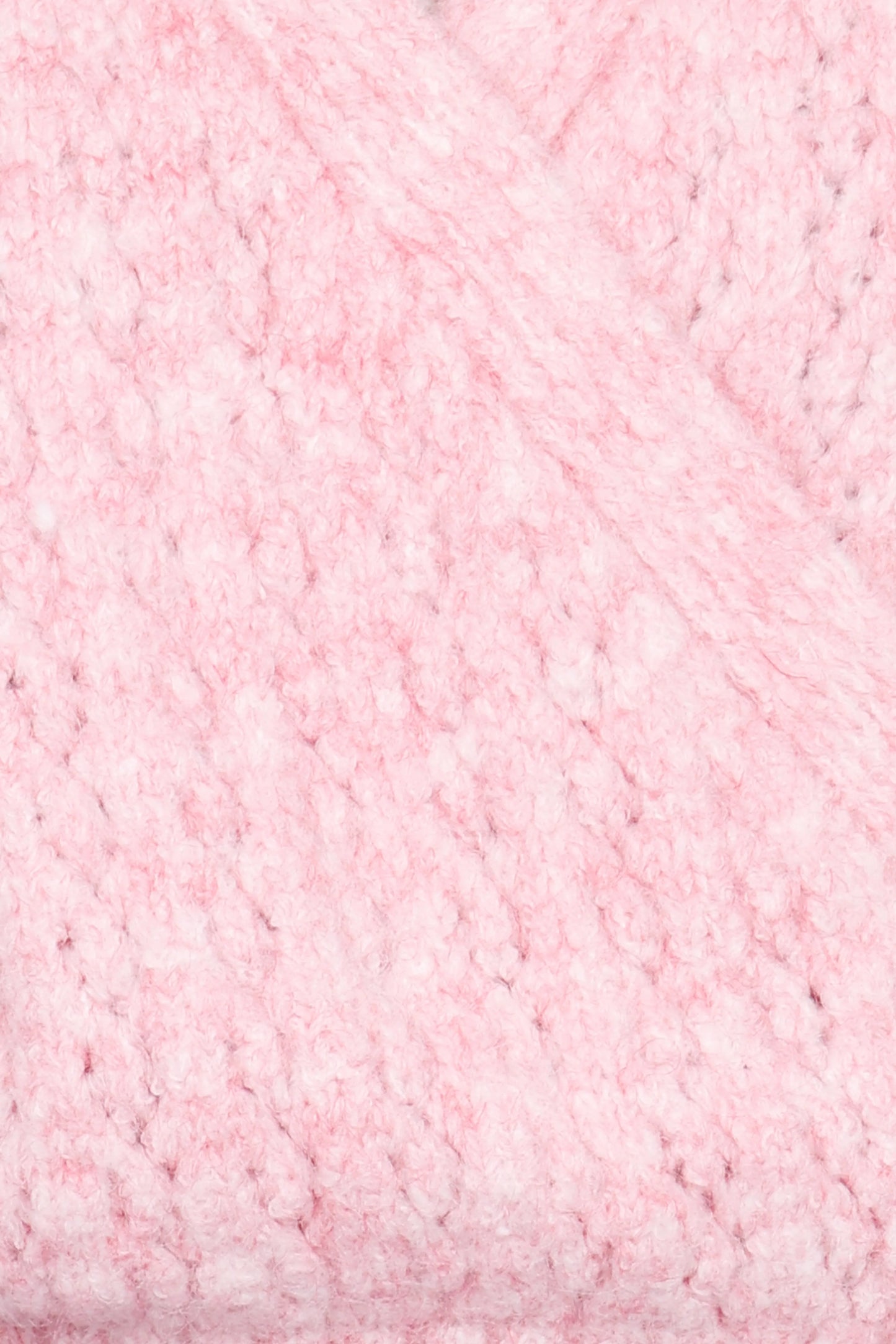 Etta Ballet Wrap Knit Sweater Pink
