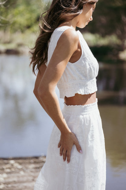 Kimora Top White