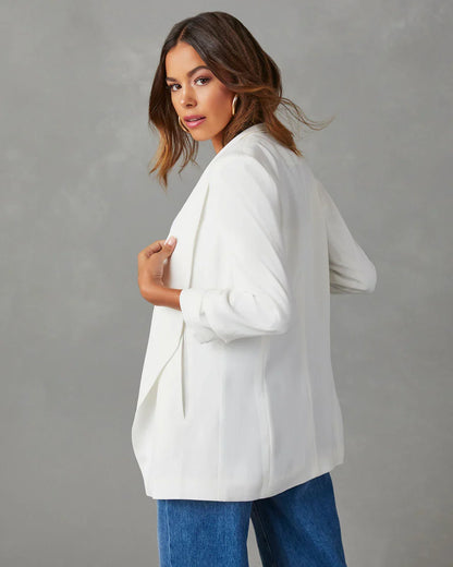 Uptown Girl Pocketed Blazer