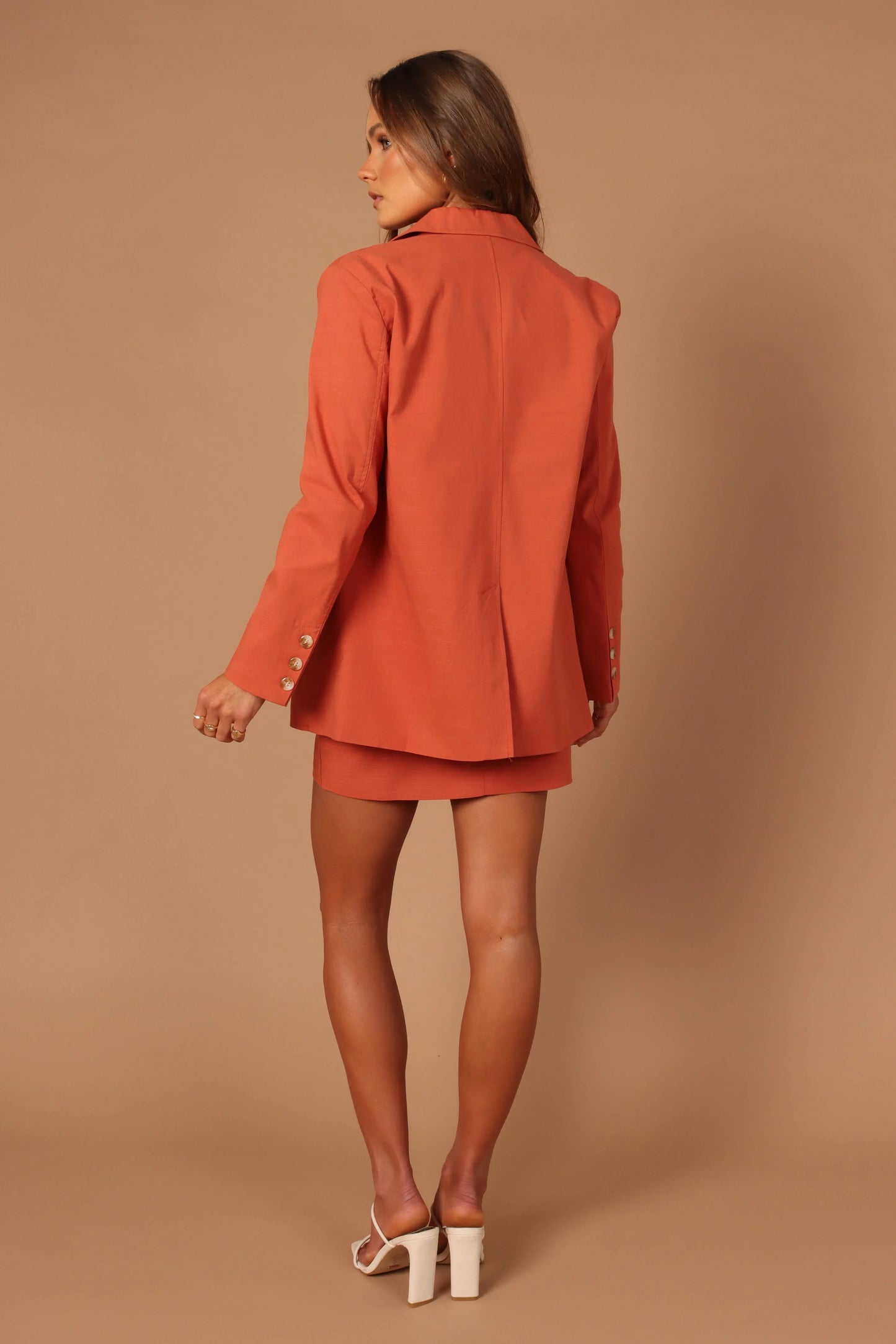 Manhattan Blazer Rust