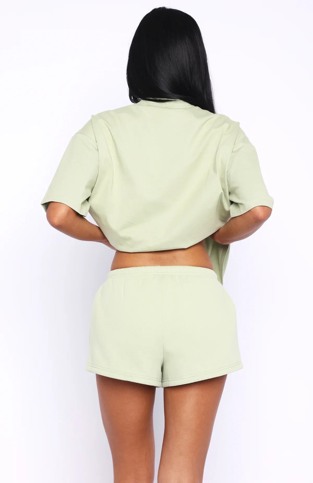 Cant Miss It Lounge Shorts Sage
