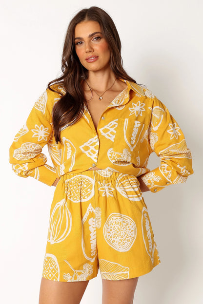 Bonnie Two Piece Set Yellow