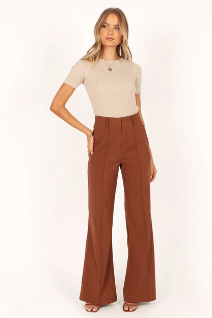 Kimmie Knit Top Oatmeal