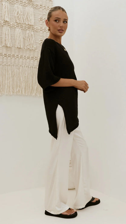 Keisha Off The Shoulder Top Black