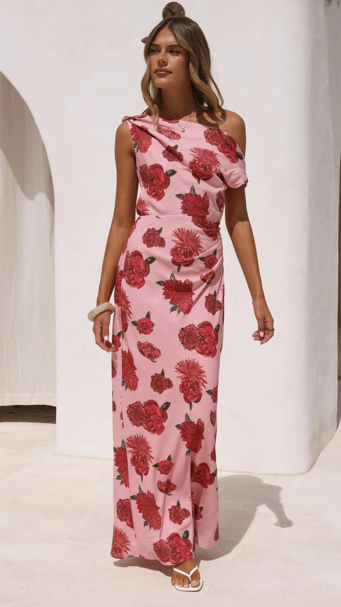 Gigi Maxi Dress Dahlia Rouge