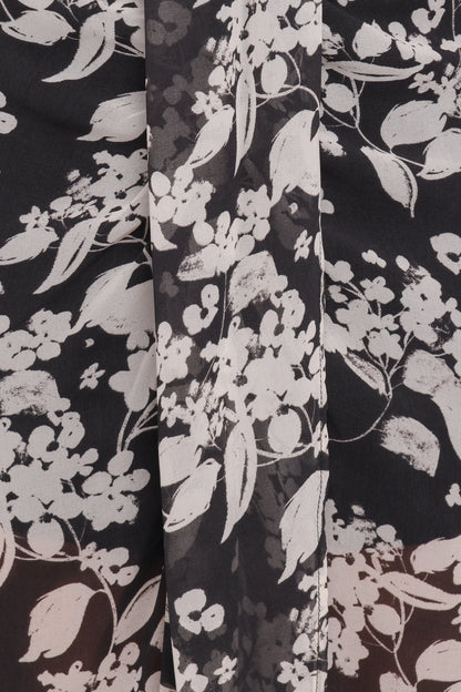 Audrina Maxi Dress Black Floral