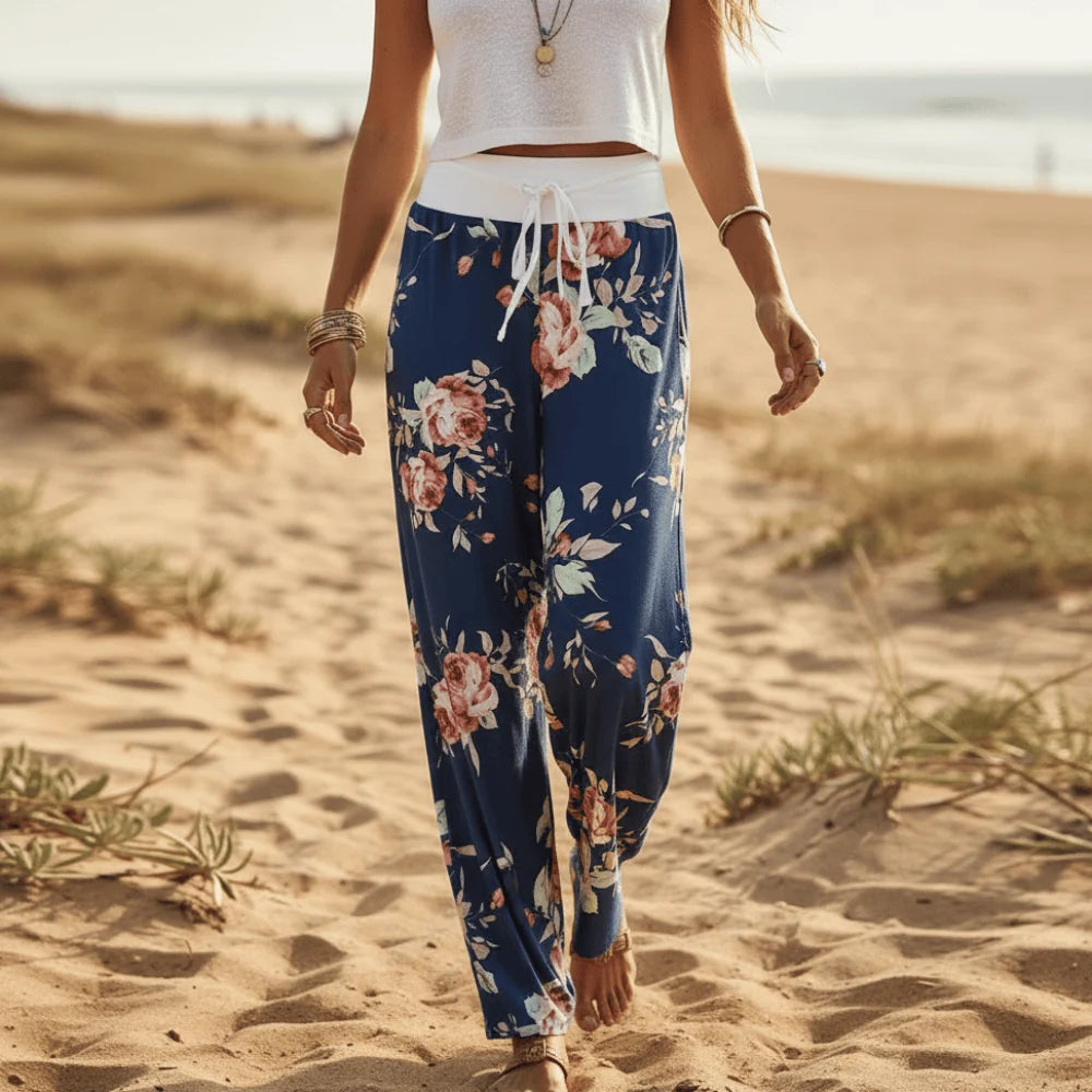 Casual Print Sweatpants