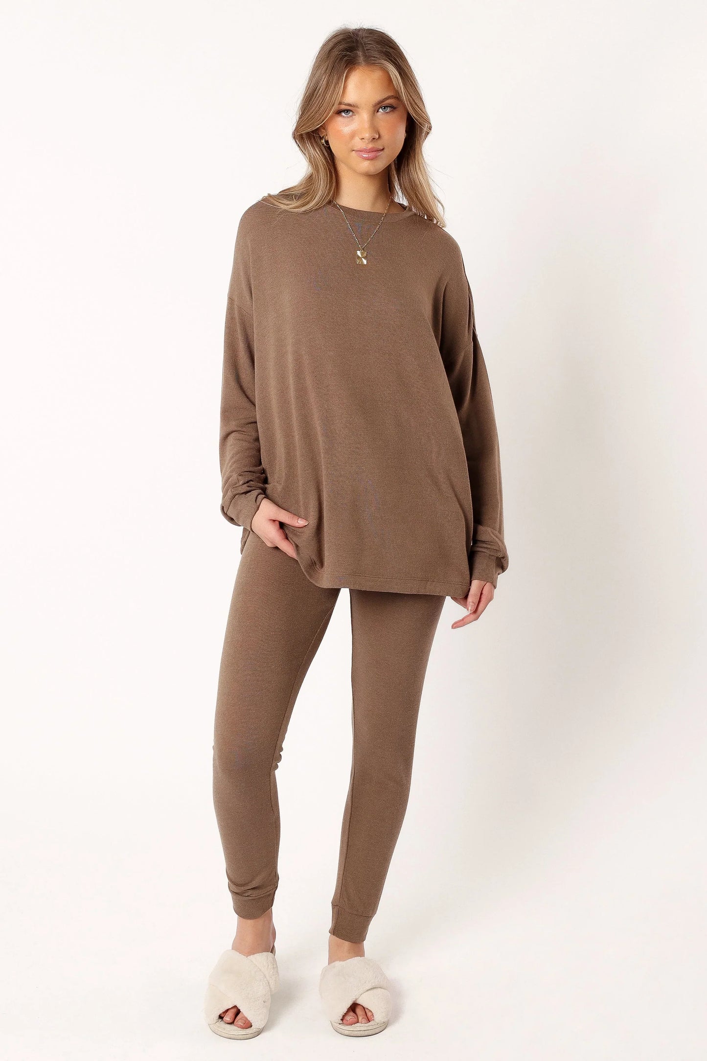 Margo Two Piece Set Mocha