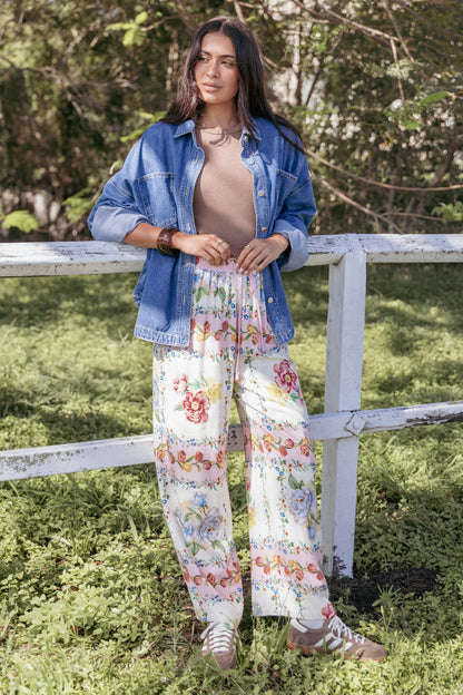 Cascais Pants Rose Tile