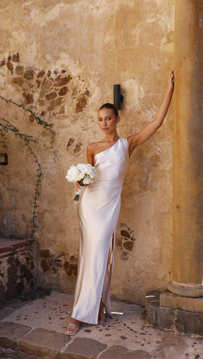 Victoria Maxi Dress Champagne