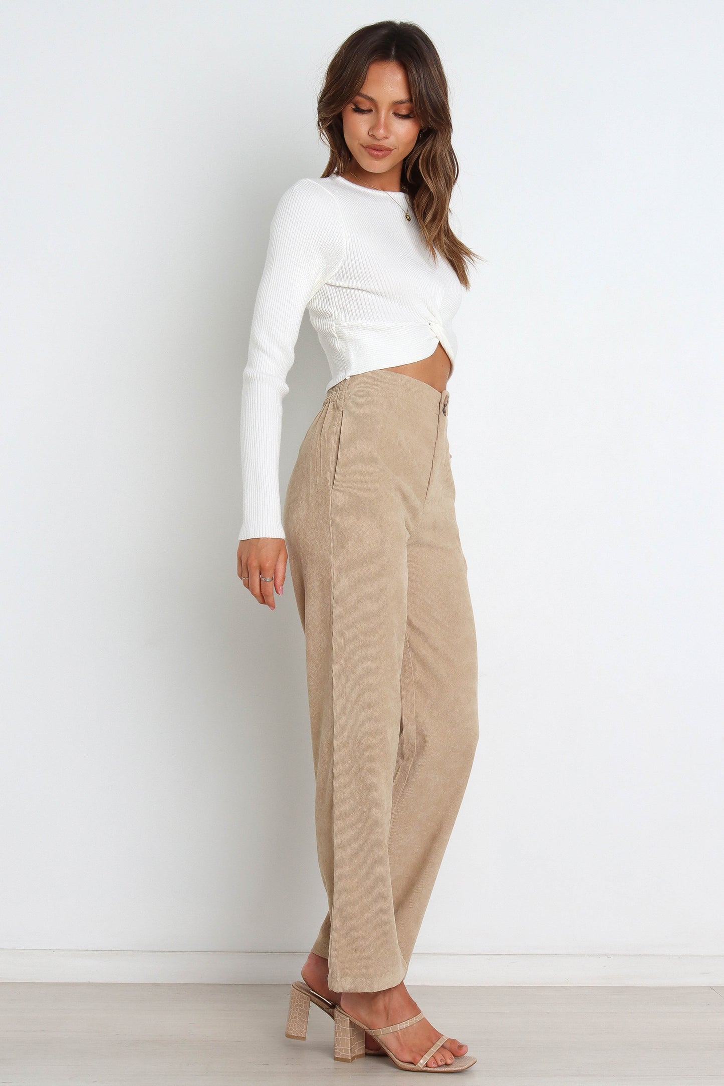 Provence Knit Sweater White