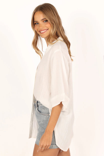 Gaia Shirt Ivory