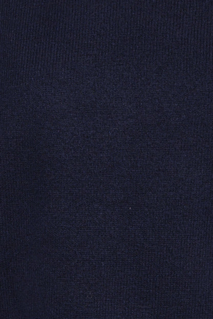 Ailis Off Shoulder Sweater Navy