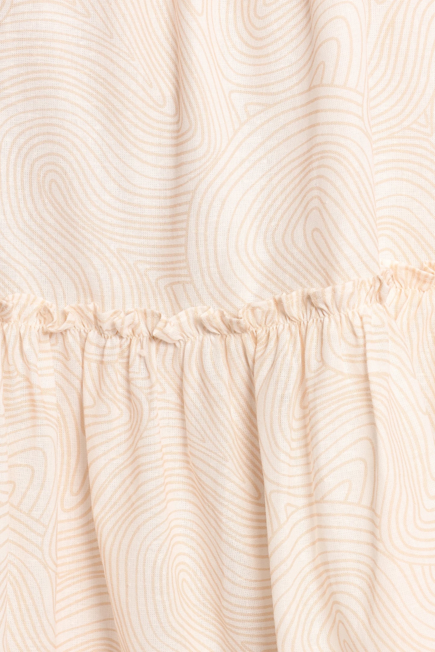 Wells Mini Dress Tan Swirl
