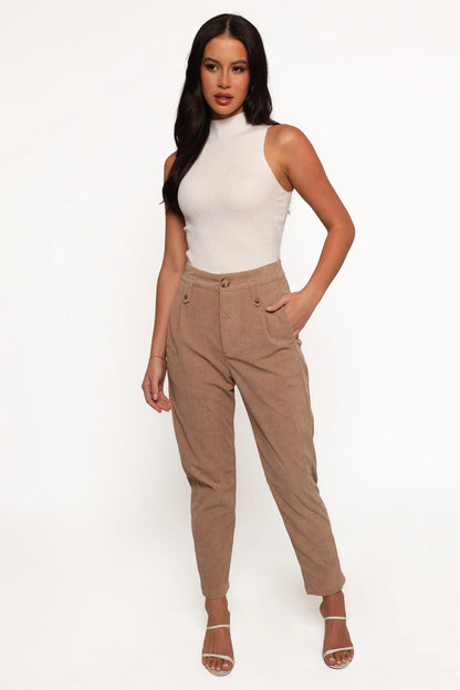 Jones Cord Pant Brown