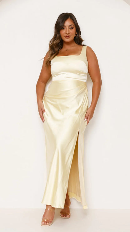 Alaria Maxi Dress Yellow