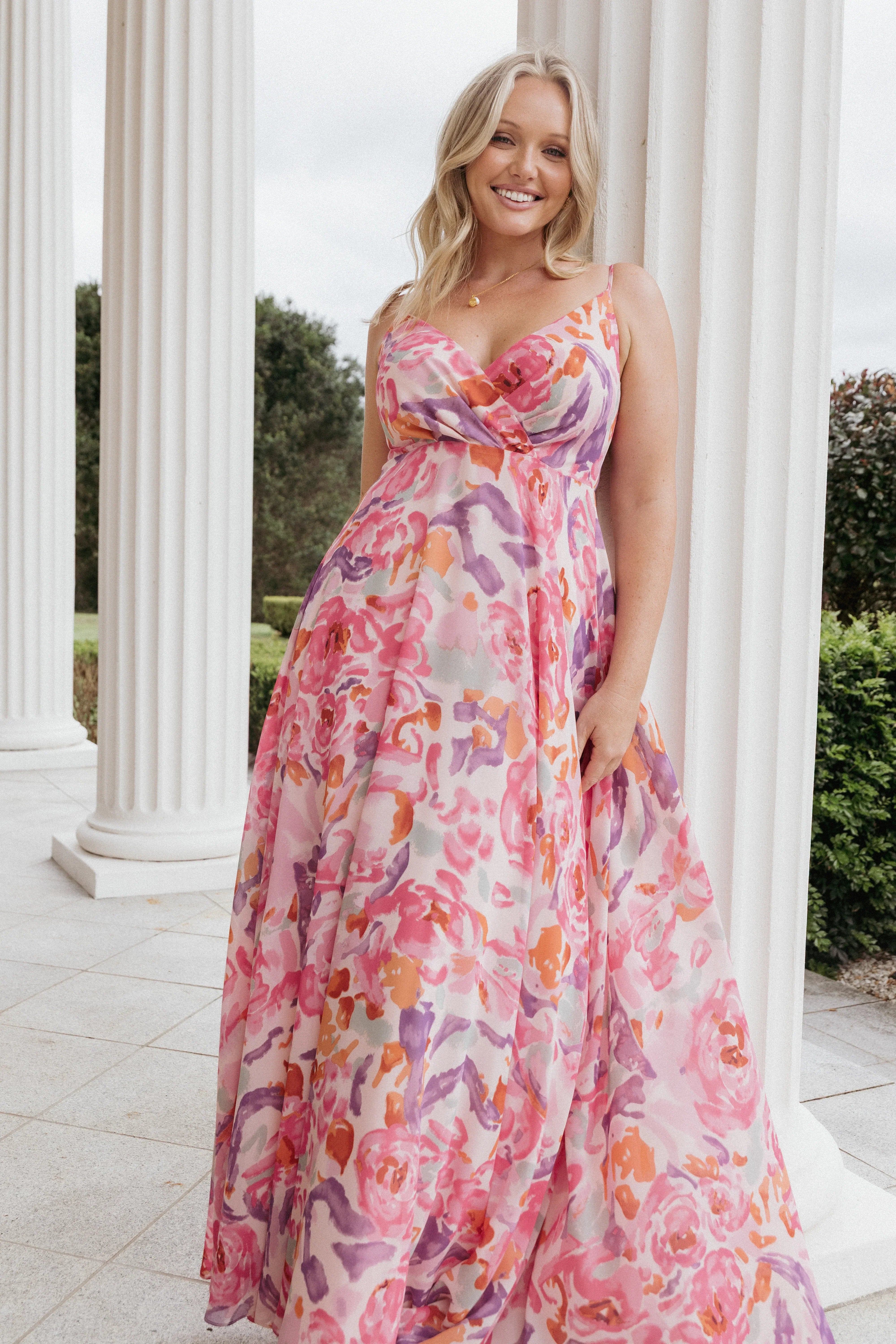 Madilyn Maxi Dress Multi Floral