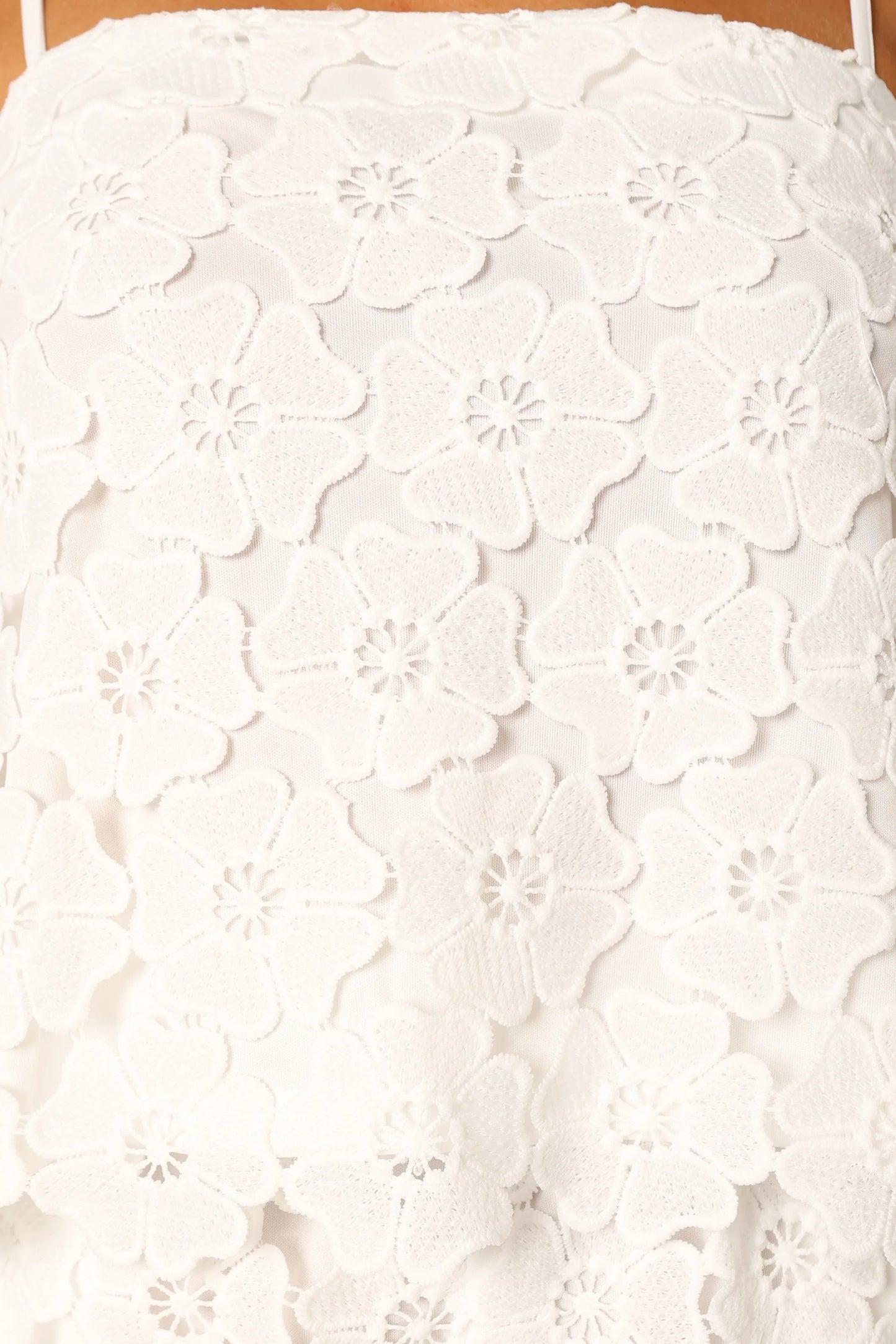 Violet Short Set White