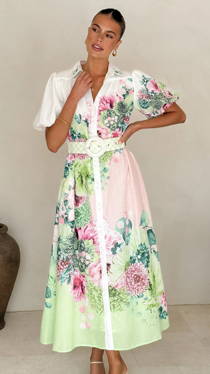 Dusk Maxi Dress Sorbet Symphony