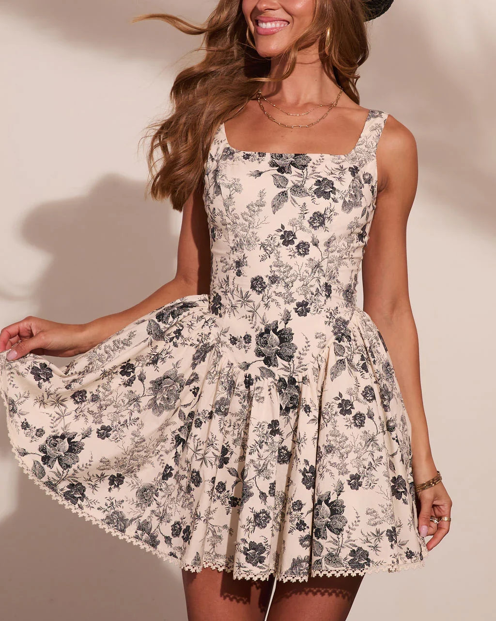 Wild Daisy Floral Mini Dress