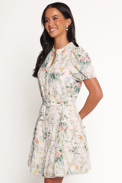 Paula Mini Dress Multi Floral