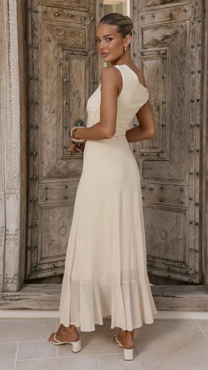 Sareiah Maxi Dress Cream