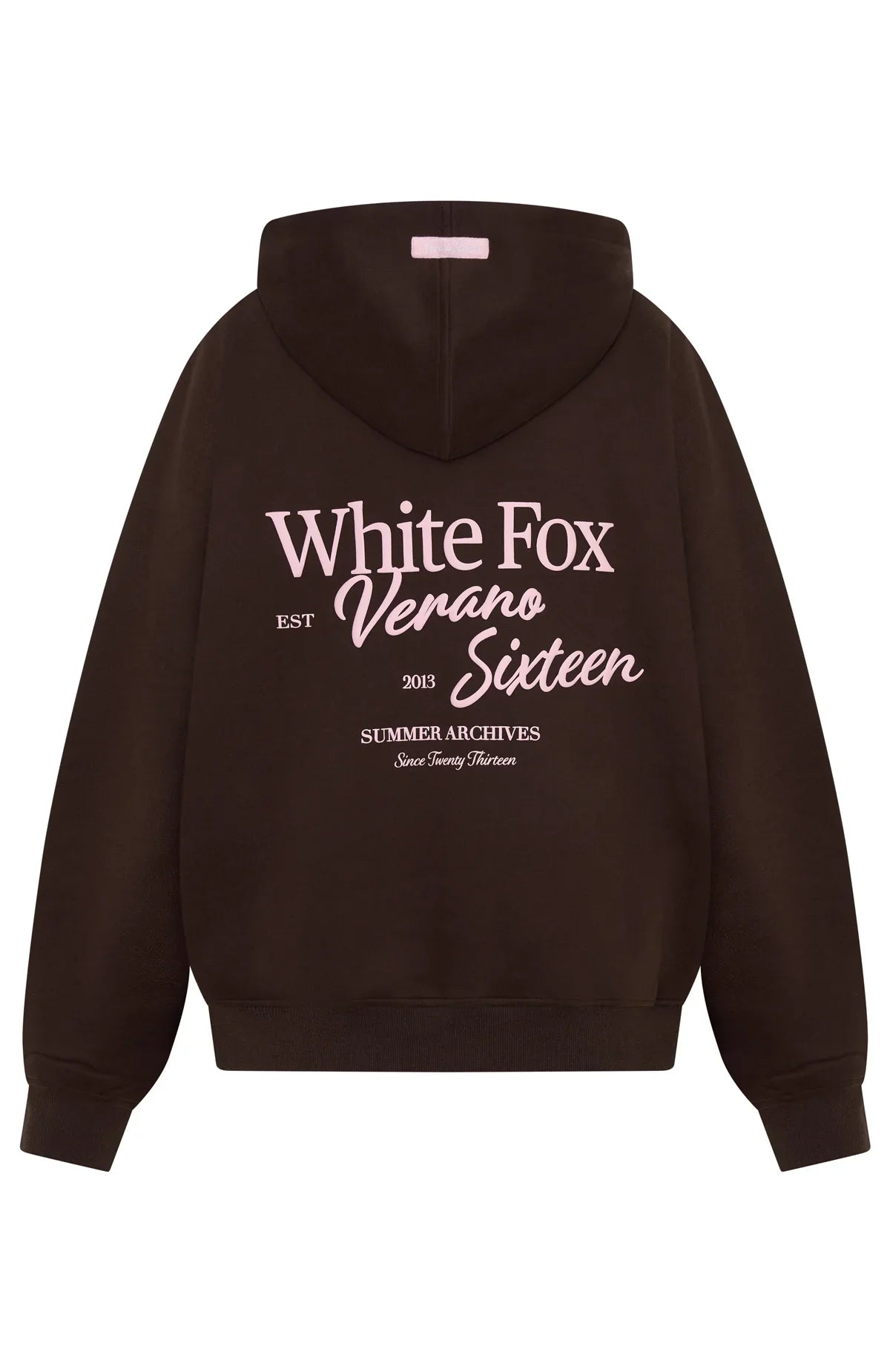 Verano Sixteen Lilia Oversized Hoodie Chocolate