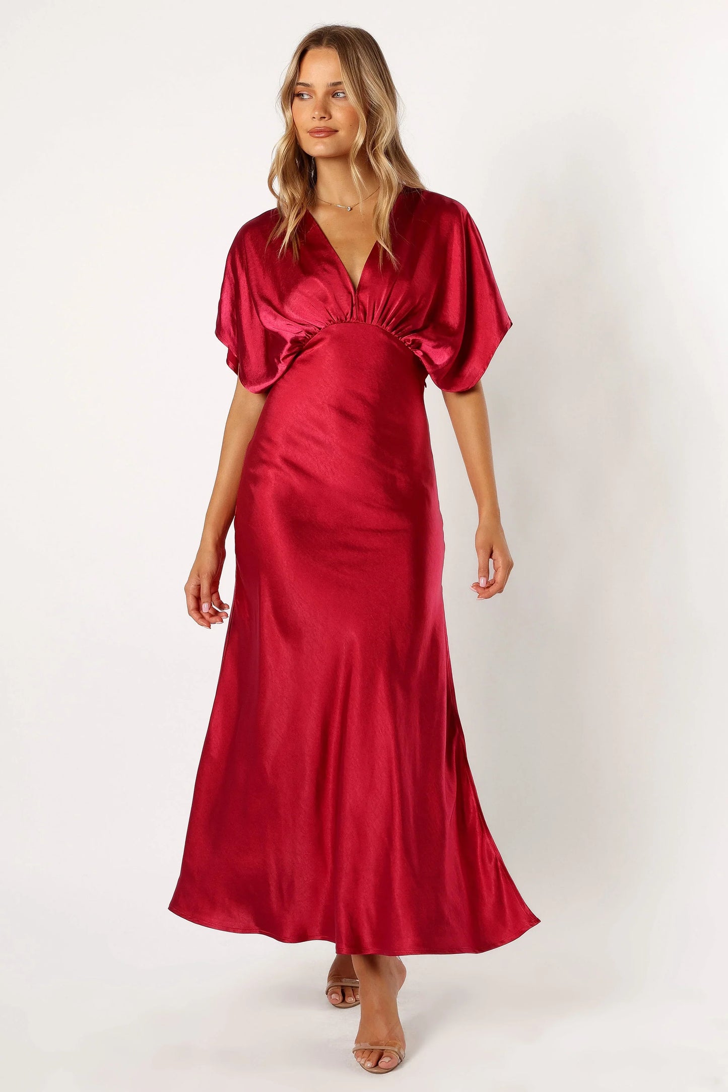 Ricki Maxi Dress Ruby Wine