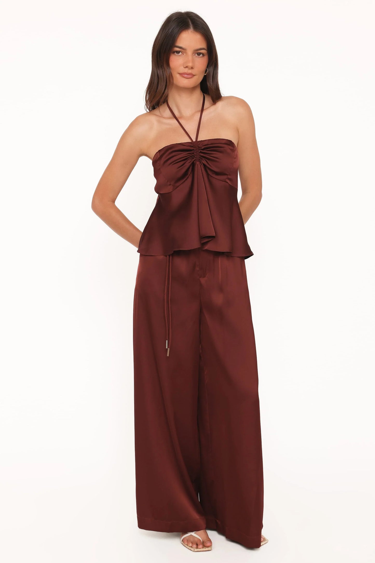Vita Tailored Pant Brown